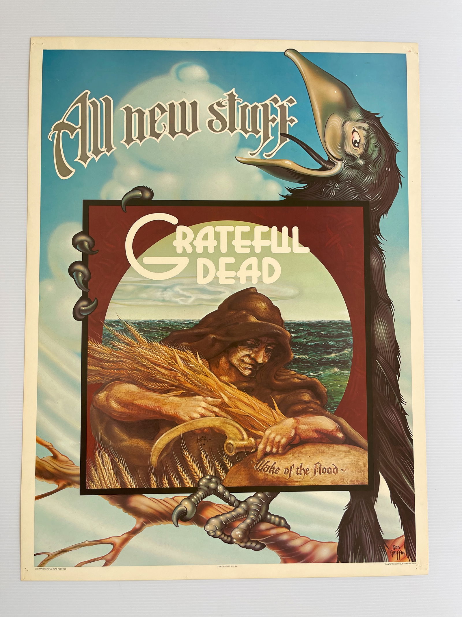 DEAD - WAKE OF THE FLOOD RECORD STORE PROMO - RICK GRIFFIN (1 of 1)