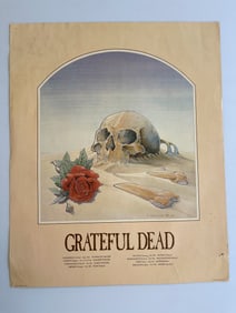 DEAD - 1981 TOUR POSTER - STANLEY MOUSE