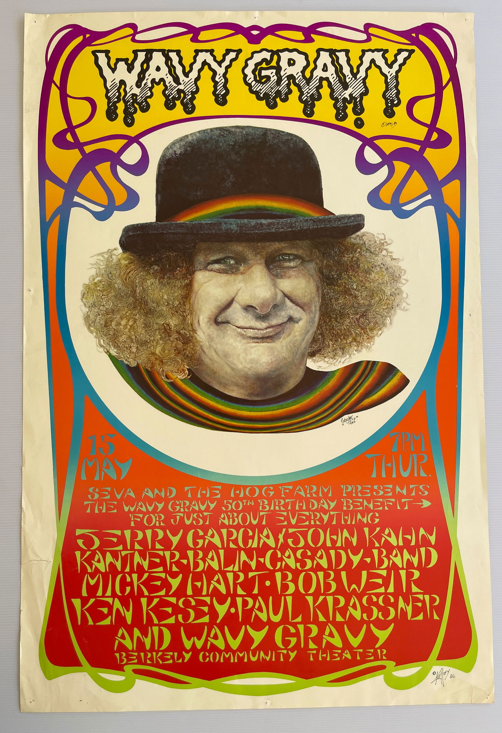 WAVY GRAVY - 50TH BIRTHDAY BENEFIT (1 of 1)