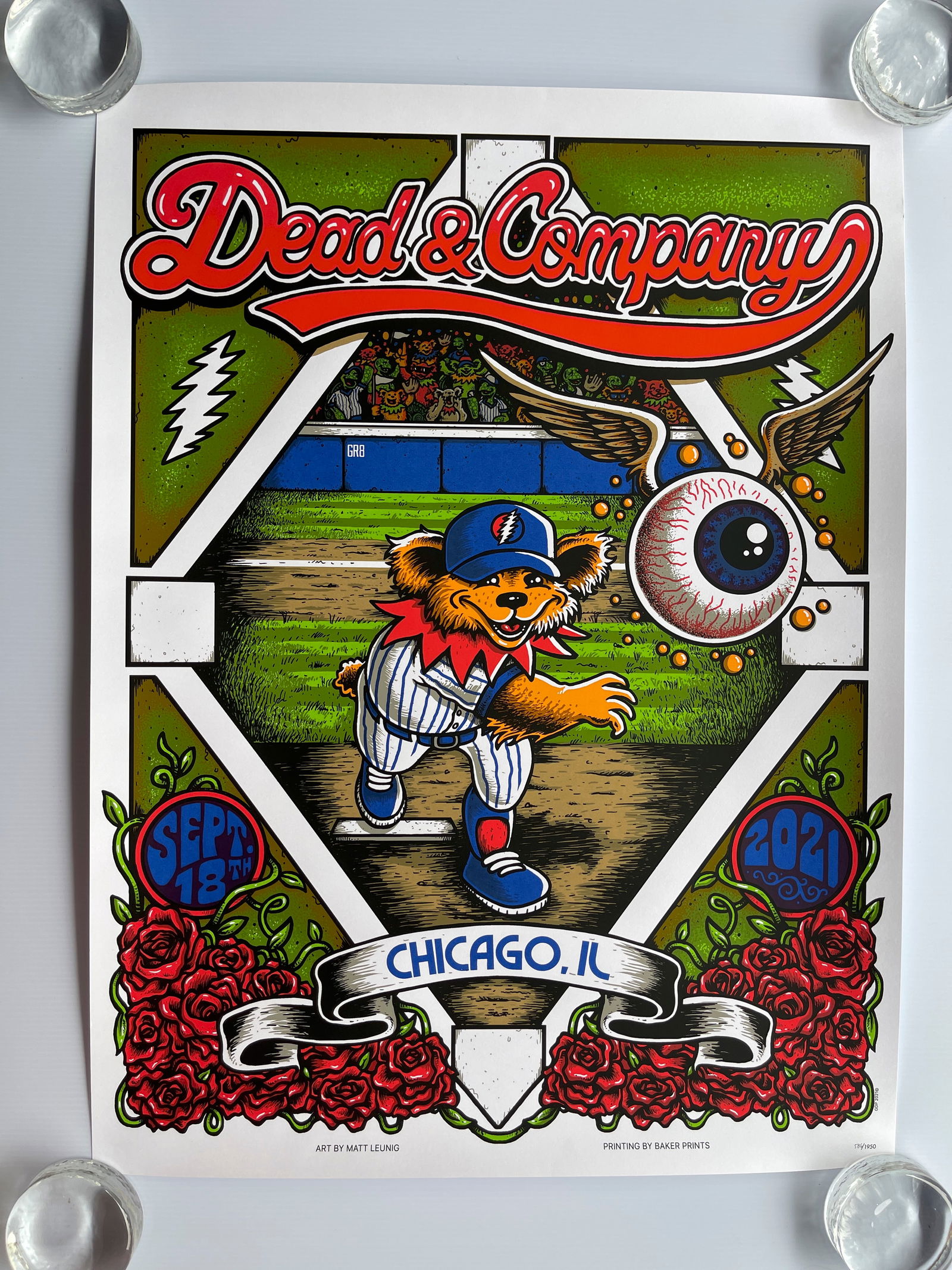 GRATEFUL DEAD - DEAD & CO 2021 CHICAGO (1 of 1)