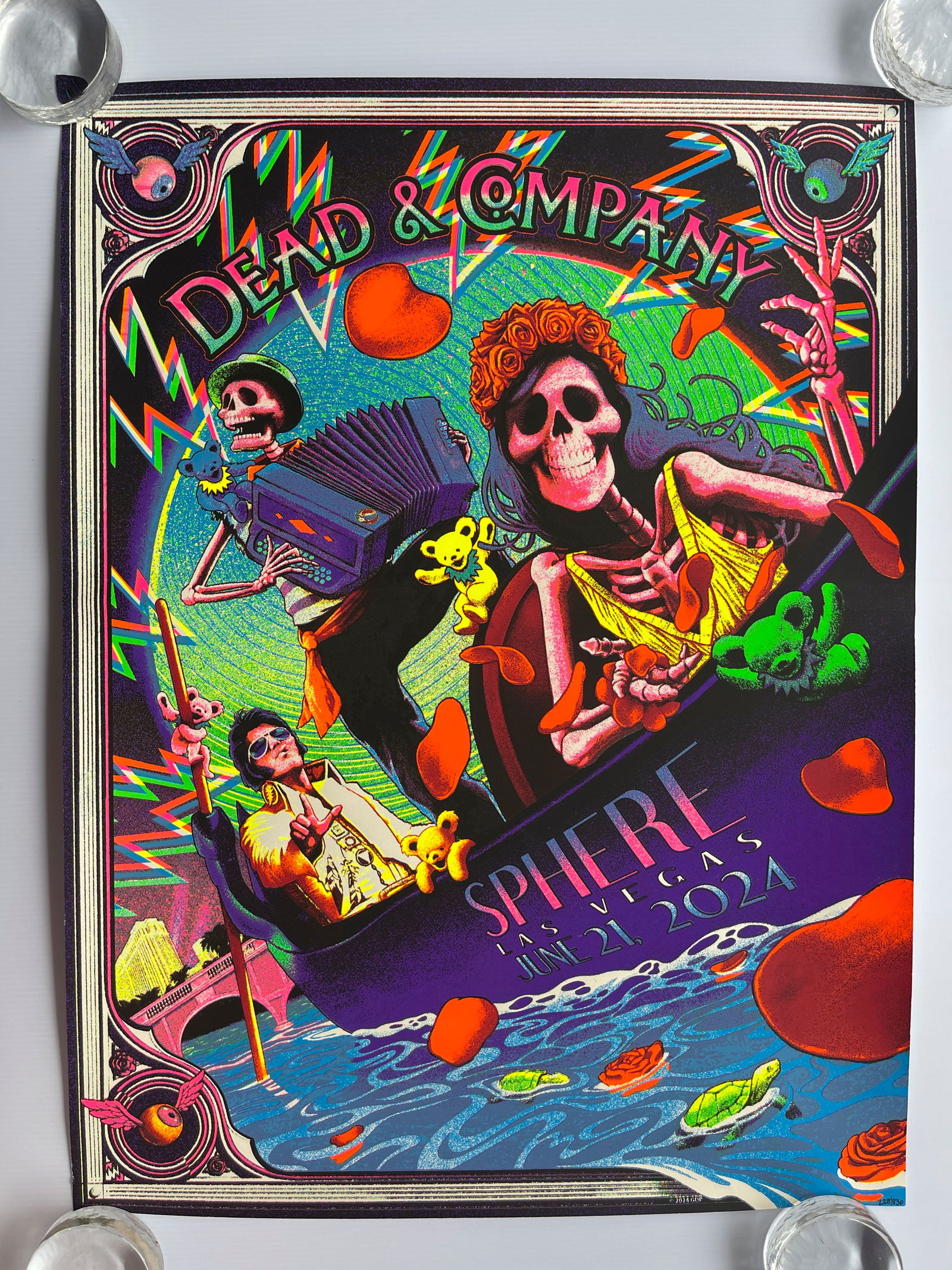 GRATEFUL DEAD - DEAD & CO 2024 SPHERE (1 of 1)