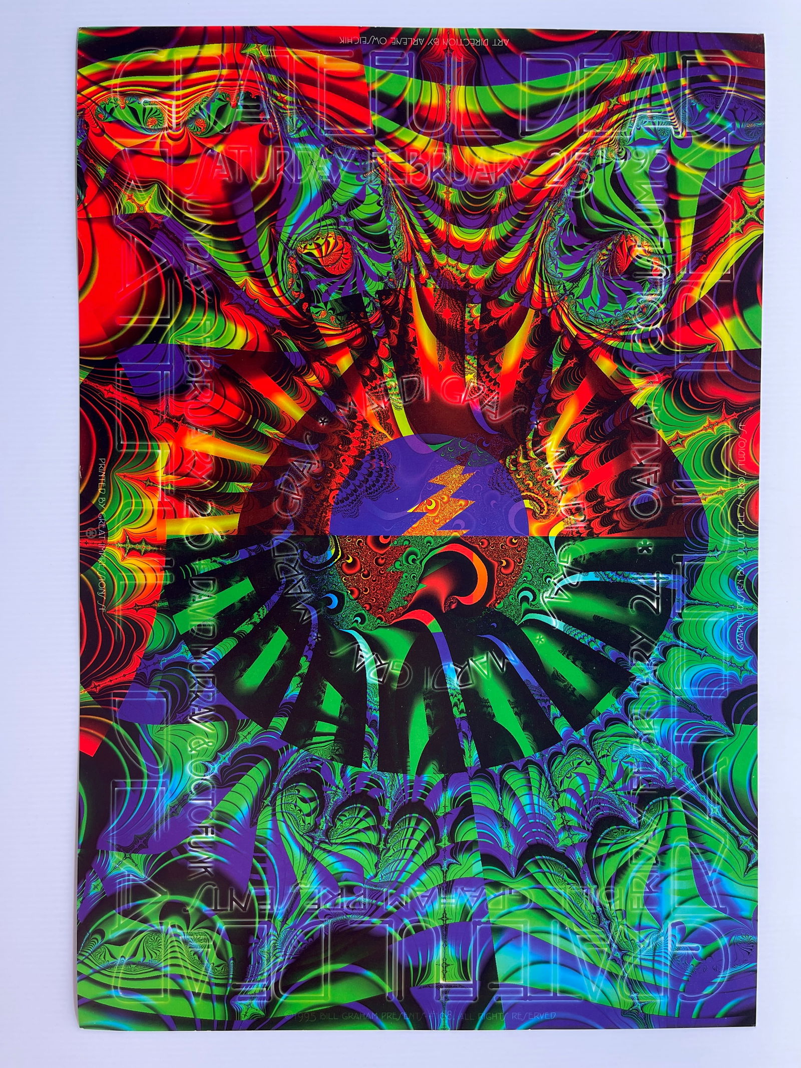 GRATEFUL DEAD - OAKLAND COLISEUM 1995 (1 of 1)