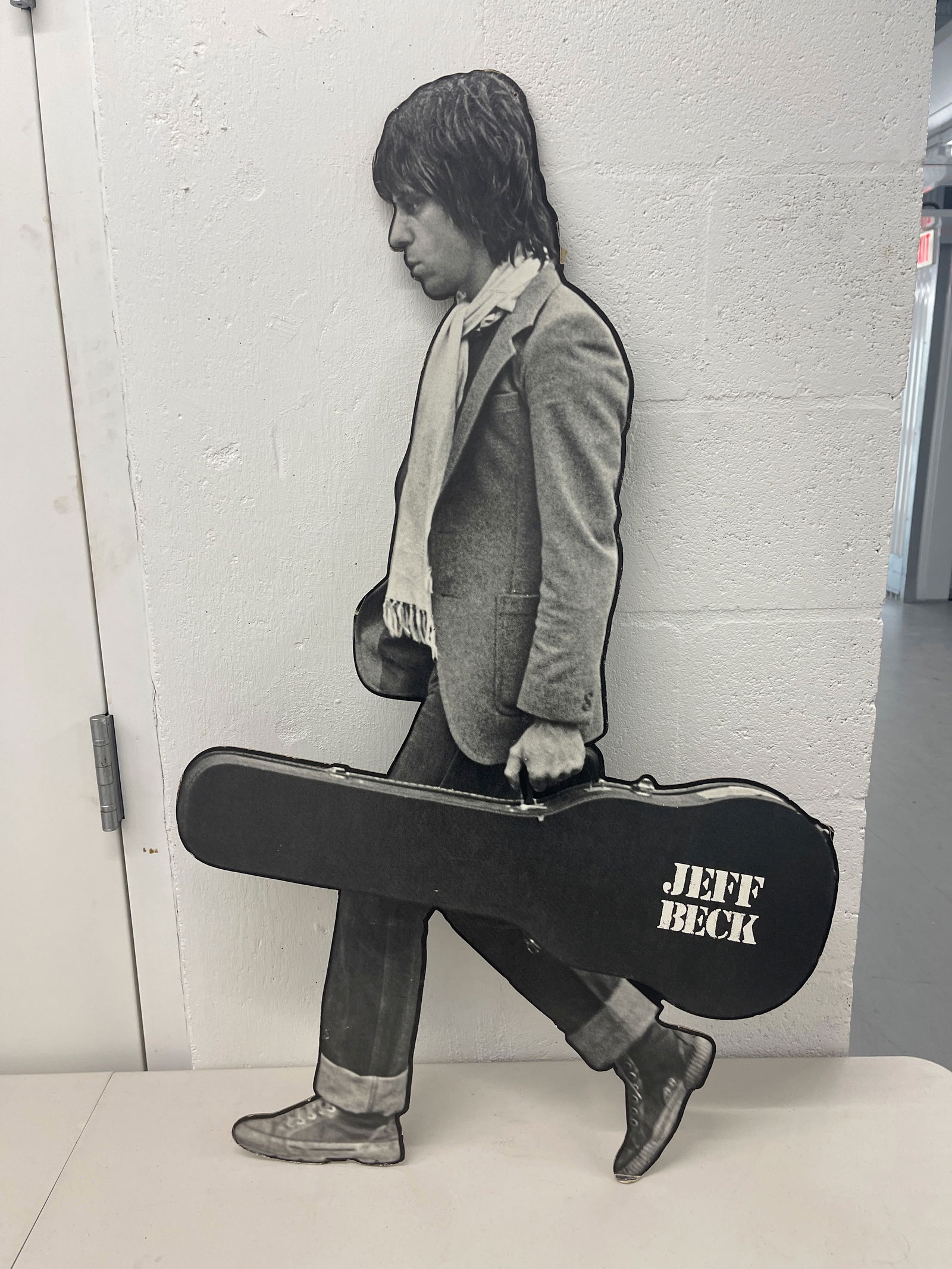 Rare  JEFF BECK STANDEE (1 of 1)