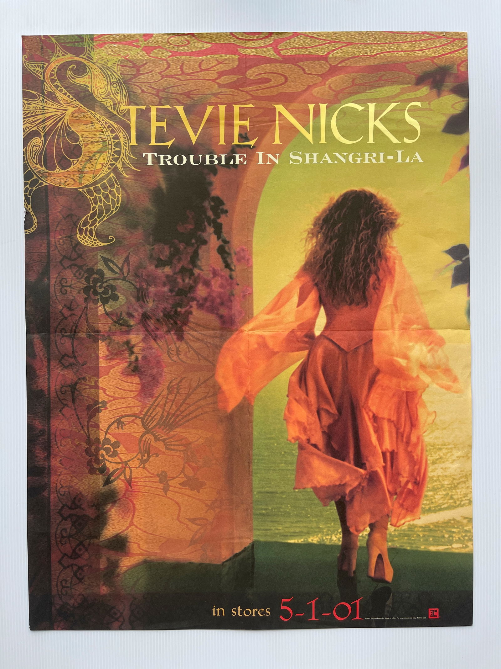 STEVIE NICKS TROUBLE IN SHANGRI-LA RECORD STORE PROMO (1 of 1)
