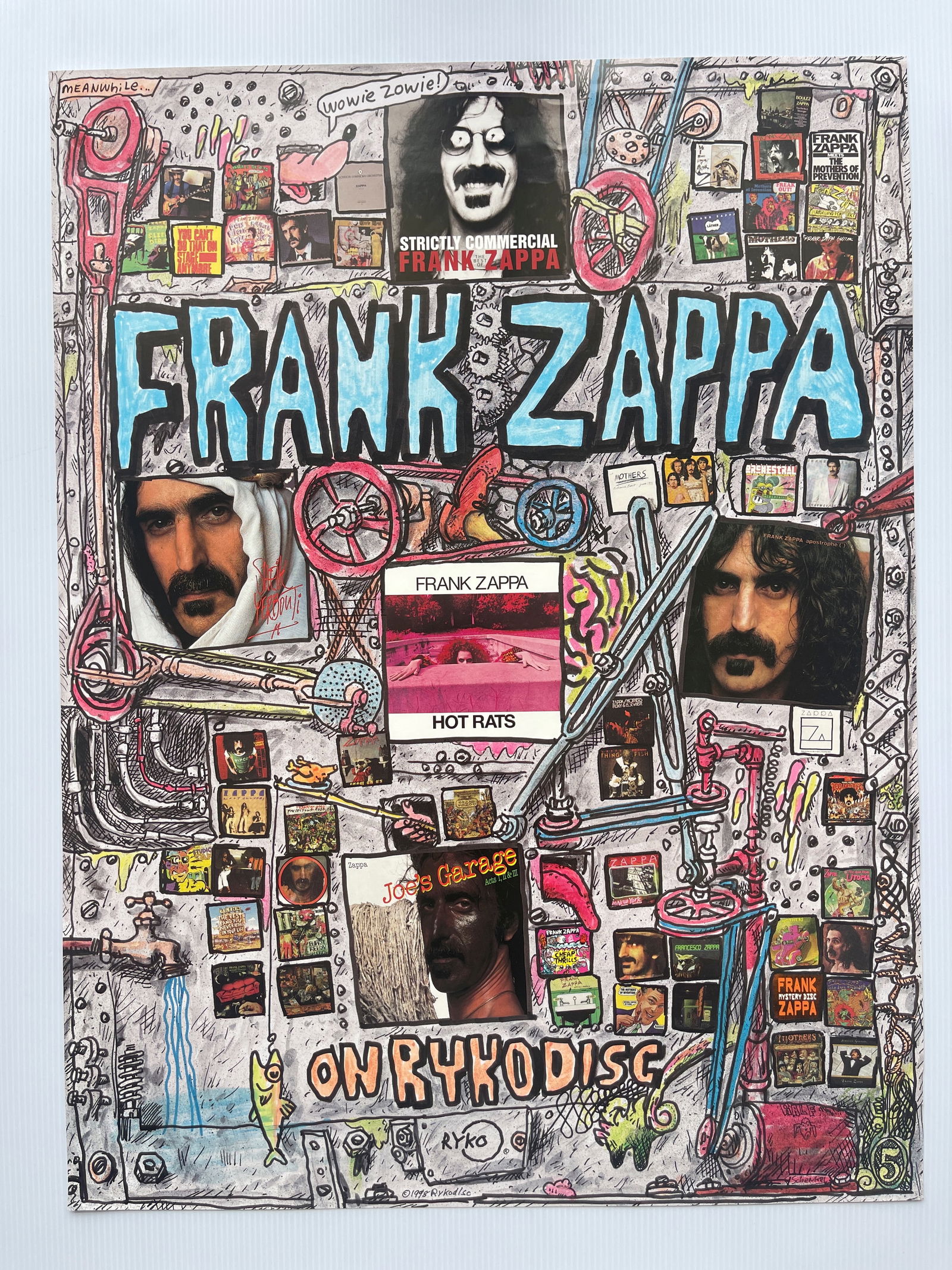 FRANK ZAPPA RECORD STORE PROMO (1 of 1)