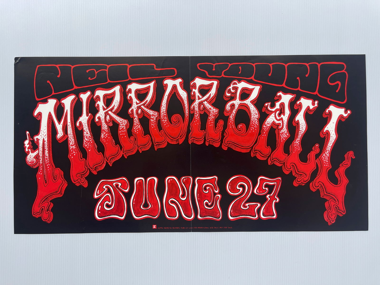 NEIL YOUNG MIRRORBALL - RECORD STORE PROMO (1 of 1)