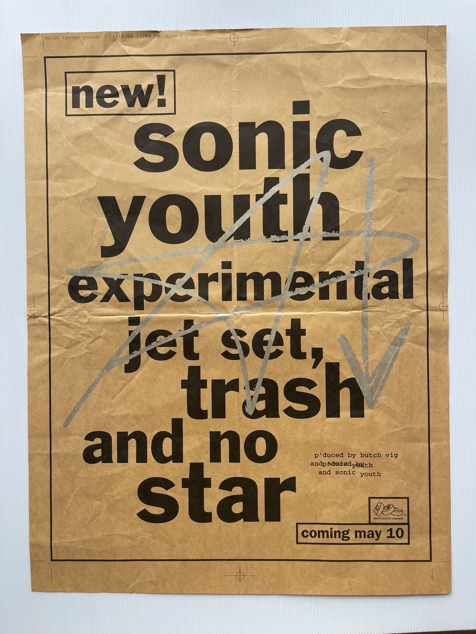 SONIC YOUTH RECORD STORE PROMO (1 of 1)