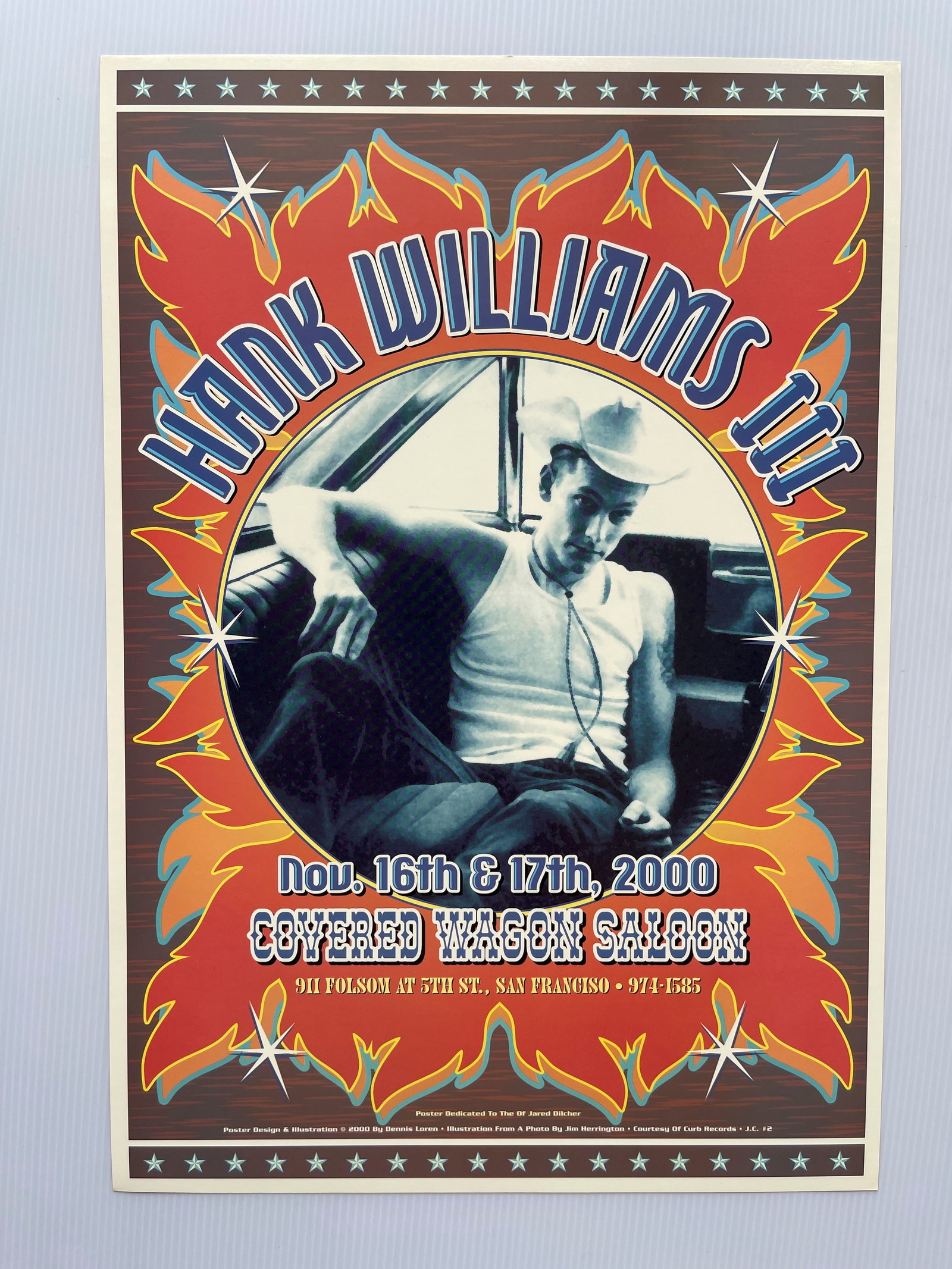 HANK WILLIAMS III AT COVERED WAGON SALOON - 2000: HANK WILLIAMS III AT COVERED WAGON SALOON - 2000