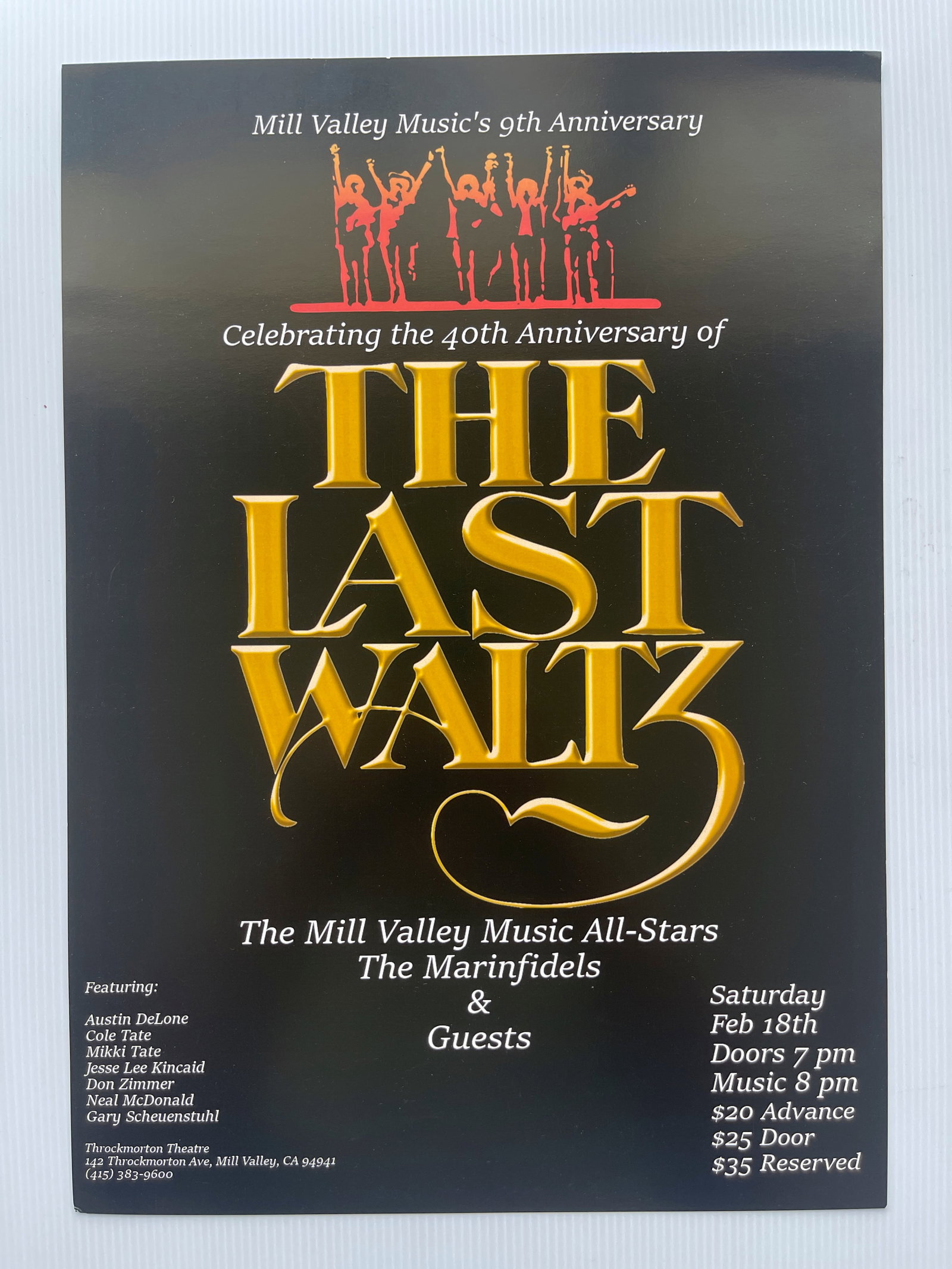 THE LAST WALTZ 40TH ANNIVERSARY CELEBRATION: THE LAST WALTZ 40TH ANNIVERSARY CELEBRATION