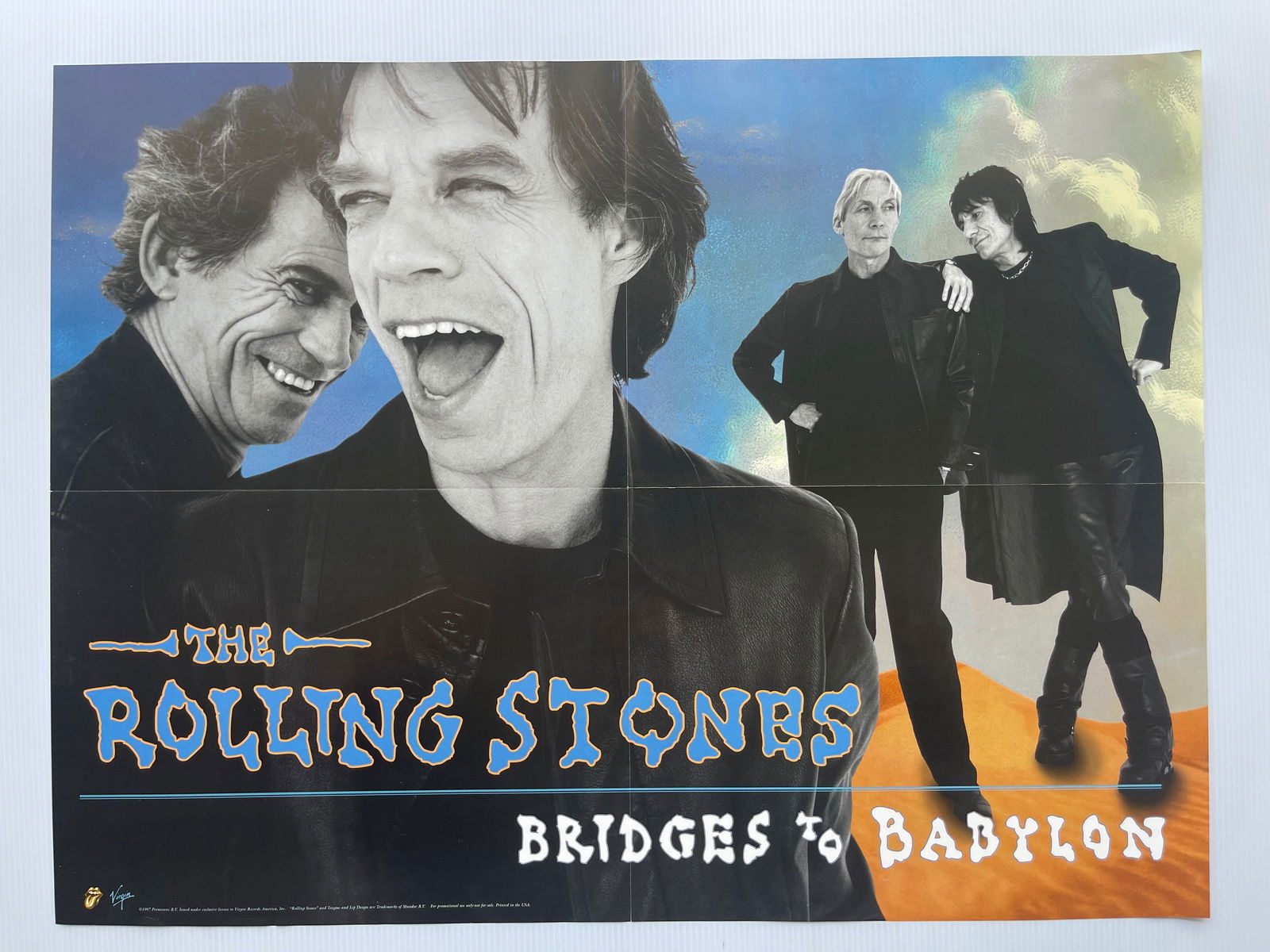 ROLLING STONES BRIDGES TO BABYLON 1997 (1 of 1)