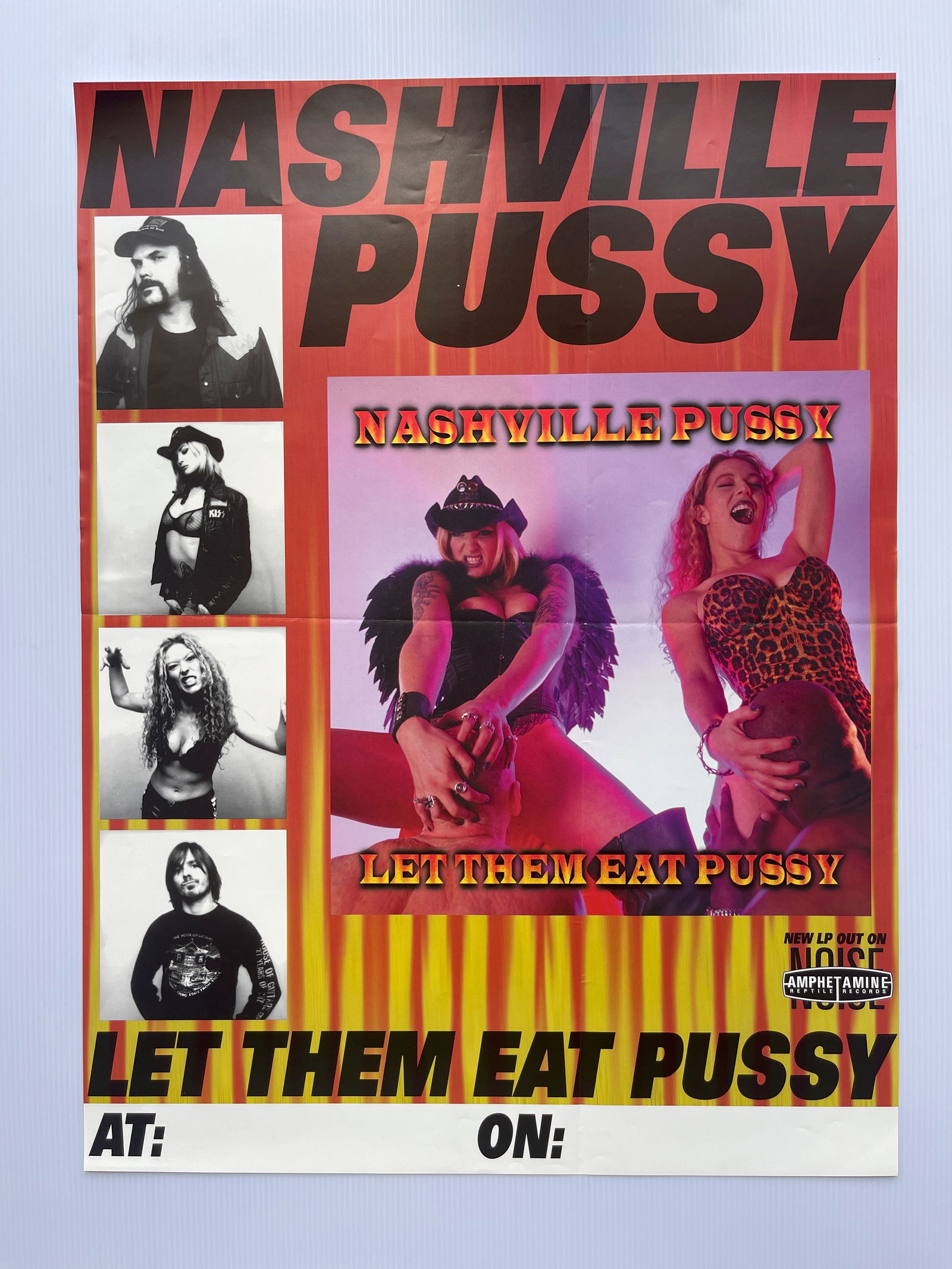 NASHVILLE PUSSY RARE TOUR BLANK (1 of 1)