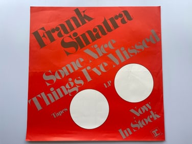 FRANK SINATRA RECORD STORE PROMO