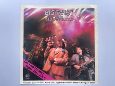 BIG TWIST AND THE MELLOW FELLOWS RECORD STORE PROMO