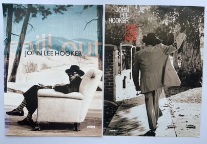 A SET OF JOHN LEE HOOKER RECORD STORE PROMO POSTERS