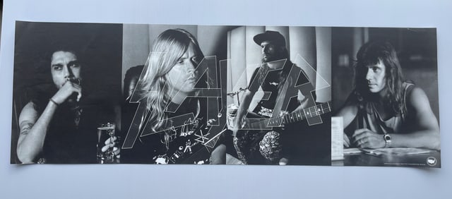 SLAYER RECORD STORE PROMO POSTER