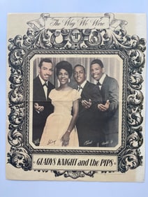 GLADYS KNIGHT AND THE PIPS PROMO INSERT