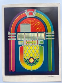 BE BOB A LULA SIGNED LITHO BY ANNE DUNCAN 1975