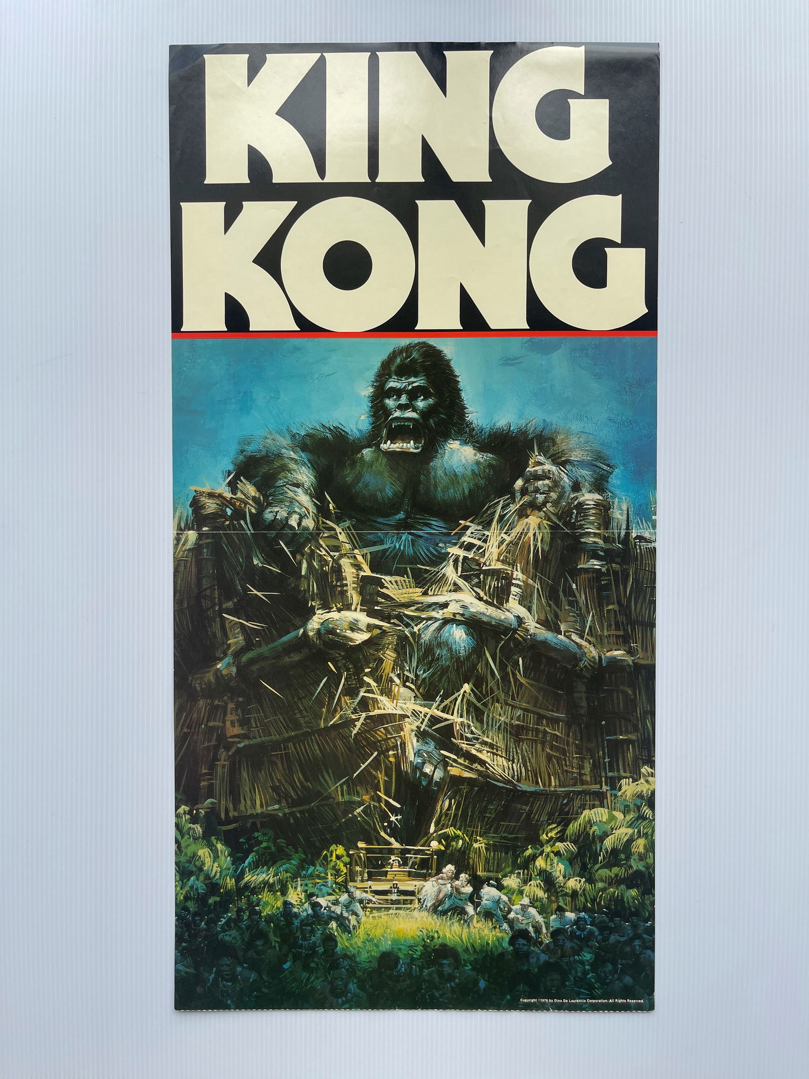 KING KONG ALBUM INSERT 1976 (1 of 2)