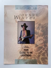 JOHNNY WINTER RECORD STORE PROMO