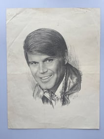 GLEN CAMPBELL SKETCH BY FRANK MORTON