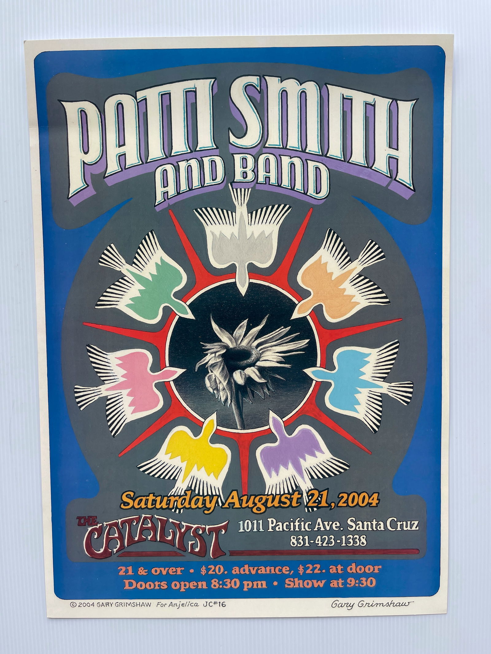 PATTI SMITH AT THE CATALYST IN SANTA CRUZ - SET OF 2 (1 of 2)