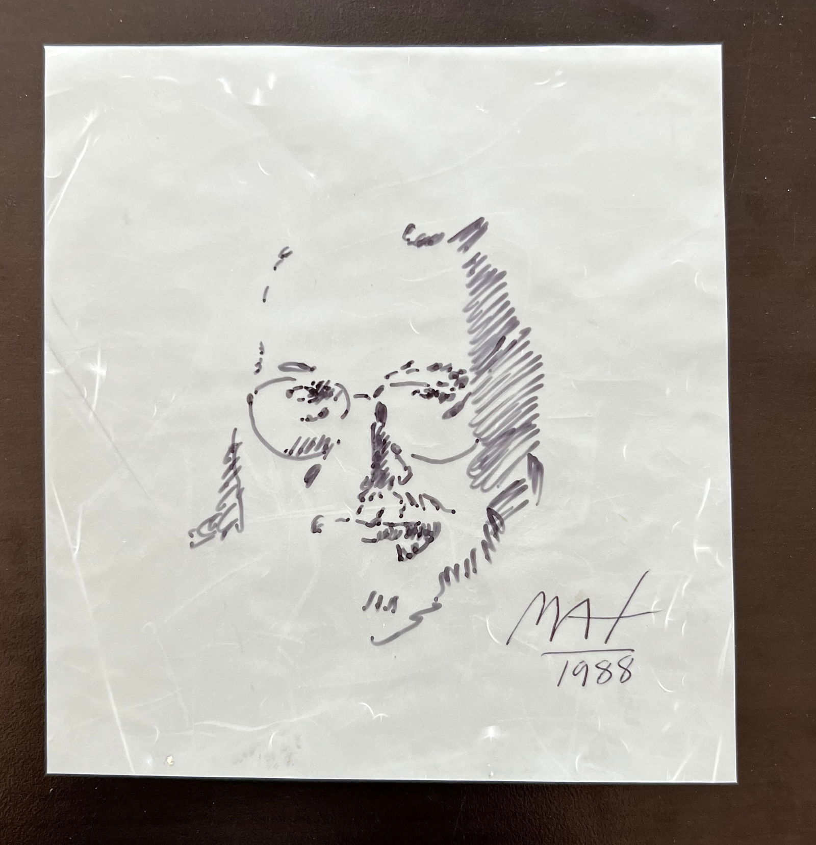 JERRY GARCIA ORIGINAL ART SIGNED BY PETER MAX (1 of 6)