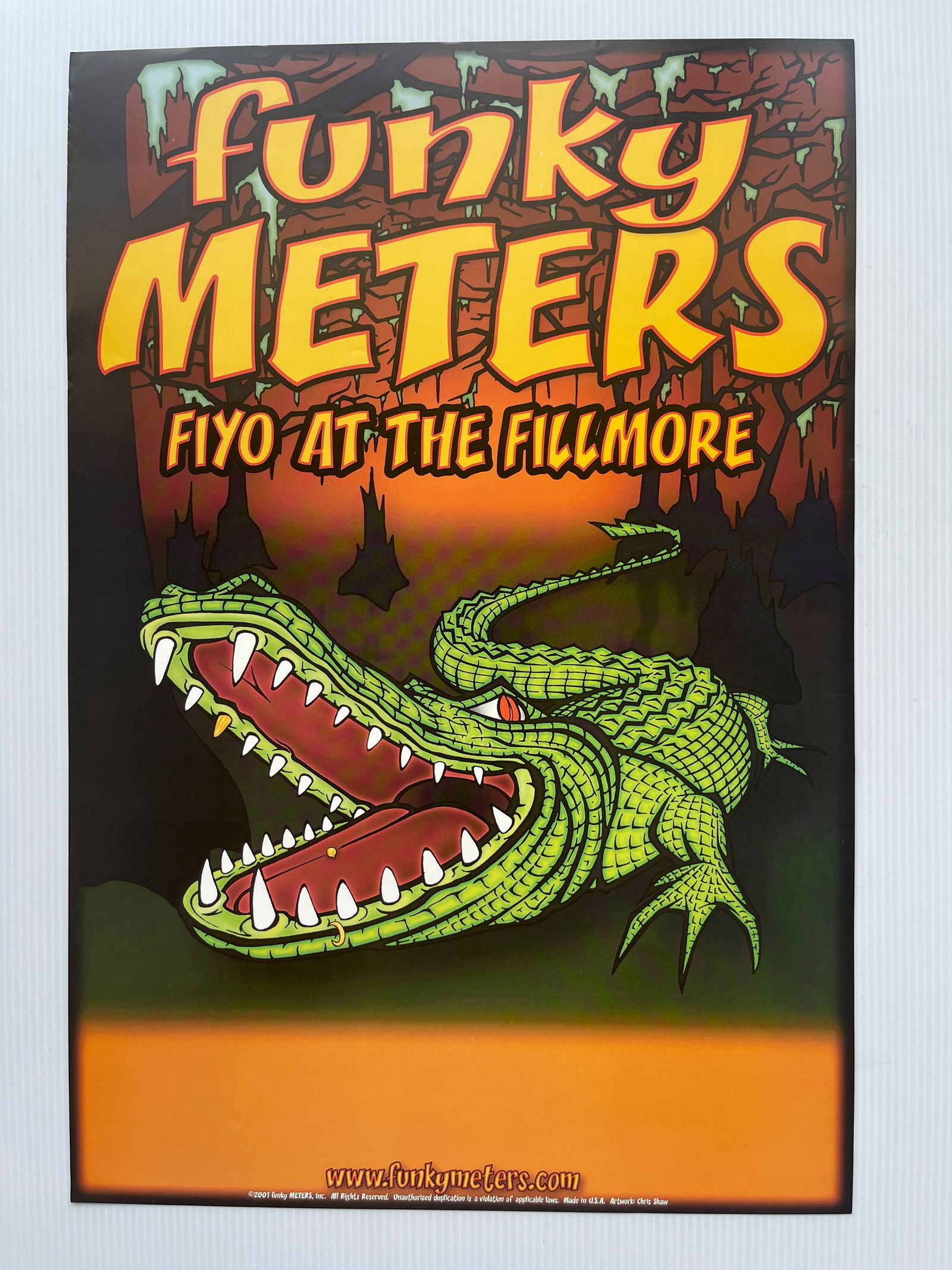 FUNKY METERS AT THE FILLMORE: FUNKY METERS AT THE FILLMORE. Art Neville, Brian Stoltz, George Porter, Jr., Russell Batiste, Terrance Houston