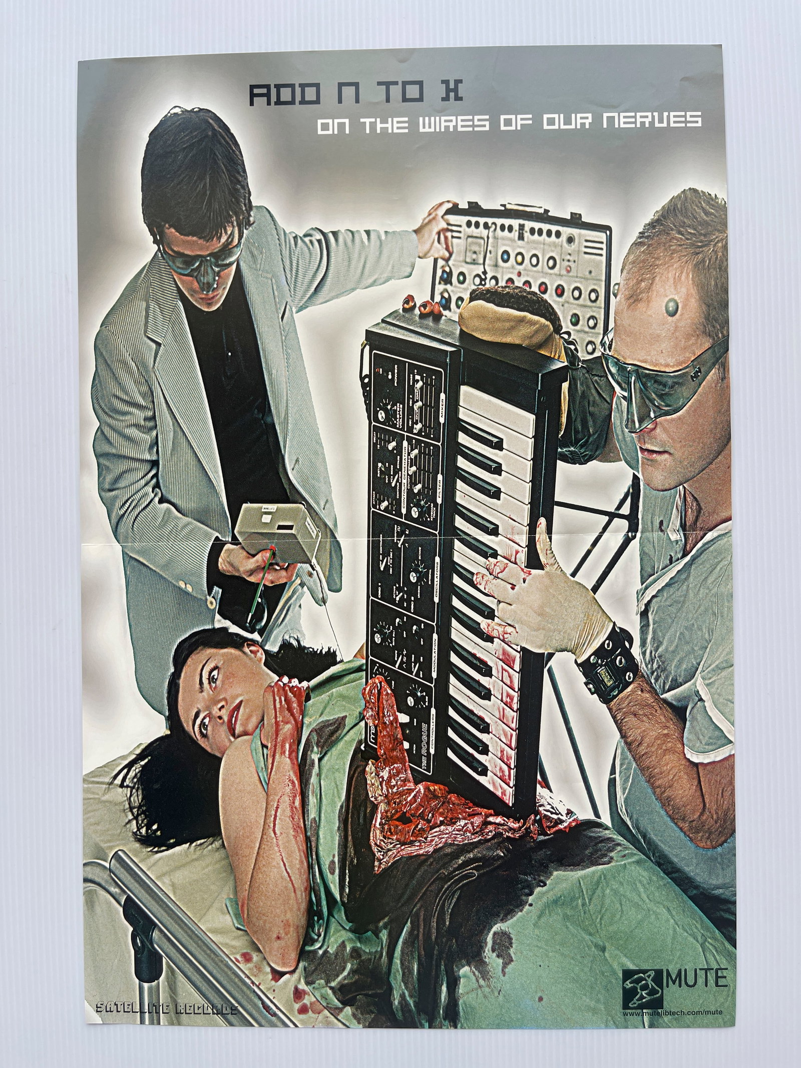 ADD N TO (X) - RECALLED POSTER: Add N to (X) went back to a duo called Radix Couplement, founded in London in 1994 by Andrew Aveling and Justin Anderson, which was soon joined by Aveling's then partner Ann Shenton. A little later, B