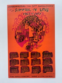 SUMMER OF LOVE 2017 - 50TH ANNIVERSARY CALENDAR