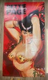 BETTIE PAGE - QUEEN OF HEARTS SUBWAY SIZE POSTER