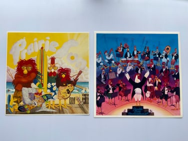 RARE PRAIRIE SUN RECORDING STUDIOS PROMO POSTER SET