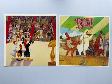 RARE PRAIRIE SUN RECORDING STUDIOS PROMO POSTER SET
