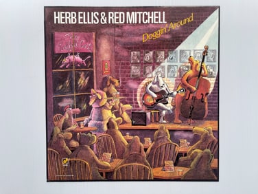HERB ELLIS and RED MITCHELL PROMO POSTER by Larson