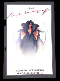 THE SUPREMES - BEAUTIFUL ART - ORIGINAL