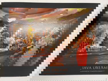 JAVA DREAMS - LITHO OF PAINTING BY CHRIS CONSANI