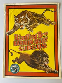 RINGLING BROTHERS AND BARNUM & BAILEY ORIGINAL CIRCUS POSTER