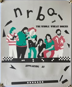 NRBQ RARE UNUSED TOUR BLANK
