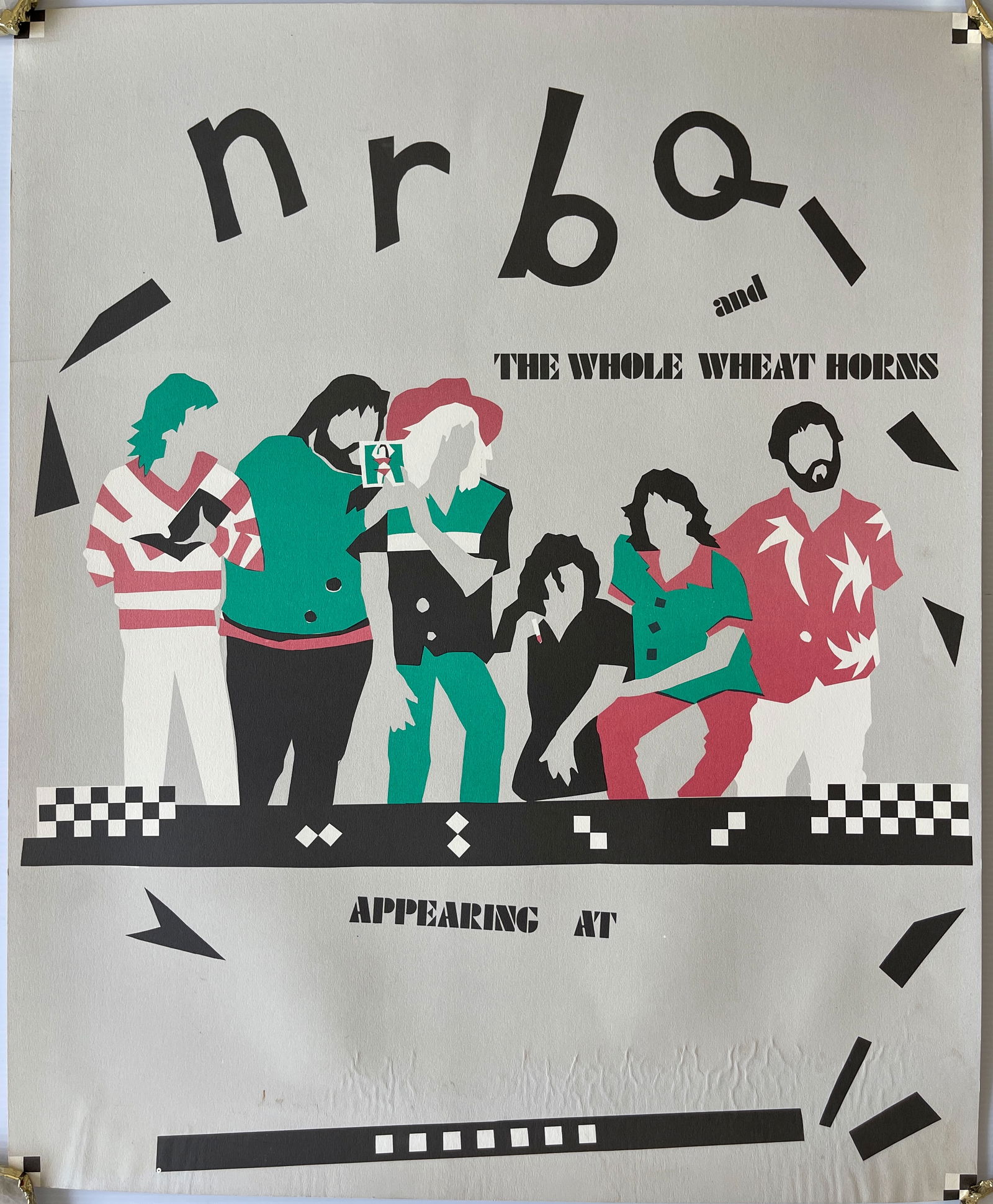 NRBQ RARE UNUSED TOUR BLANK (1 of 1)