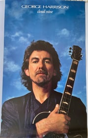 GEORGE HARRISON CLOUD NINE PROMO POSTER