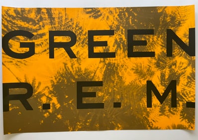 GREEN REM R.E.M. RECORD STORE PROMO