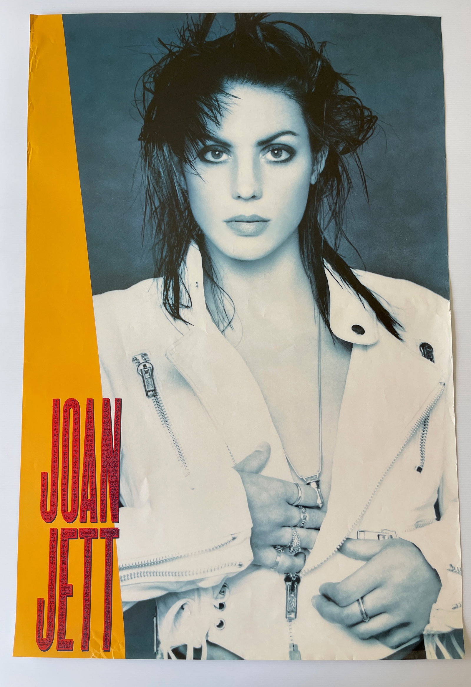 JOAN JETT MERCHANDISING POSTER: JOAN JETT MERCHANDISING POSTER. JUST UNDER 24 X 36