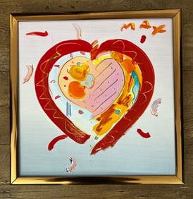 PETER MAX ORIGINAL ART - SIGNED - HAND PAINTED