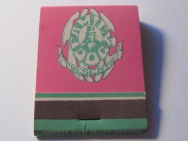 Family Dog Productions Matchbook Promo 1966-7 Unused RARE