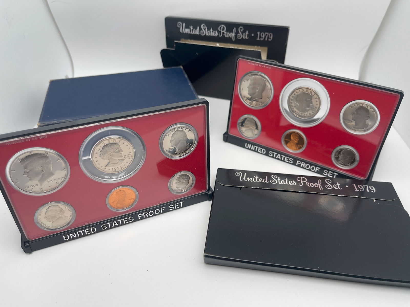 1979 UNITED STATES PROOF SETS - POSSIBLE CLEAR S (1 of 1)