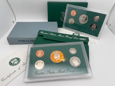 1997 UNITED STATES MINT PROOF SETS - 2