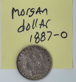 1887-O MORGAN DOLLAR - SILVER MV: $28
