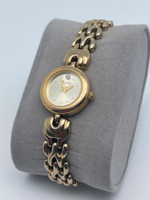 BOLOVA WOMENS WATCH WITH DIAMOND GEM ACCENT