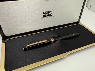 Montblanc Meisterstuck Gold Rollerball Pen 163 New in box