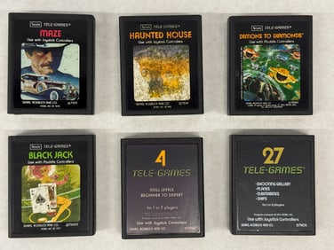 RARE SEARS TELE-GAMES FOR USE IN ATARI
