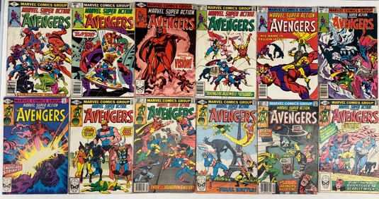 AVENGERS SUPER SET OF COMICS